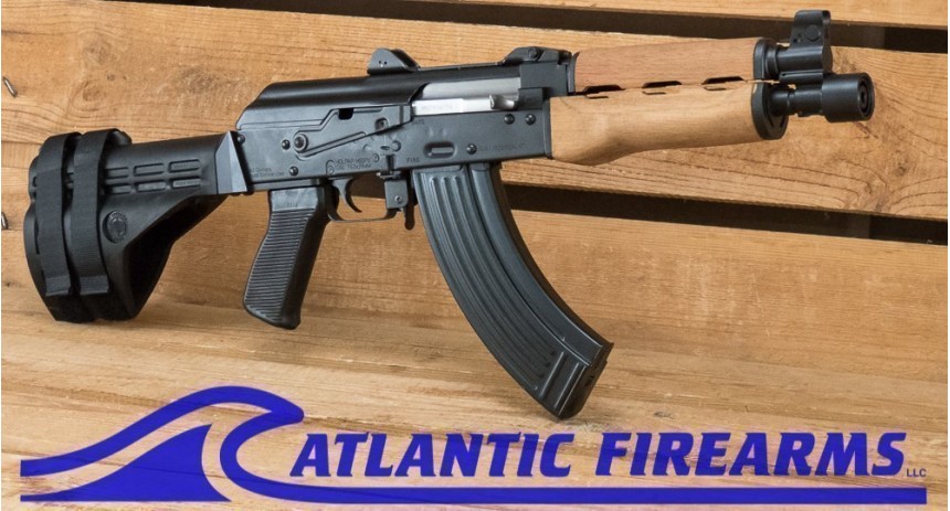 Zastava PAP M92 PV Pistol W/ SB-47 Arm Brace