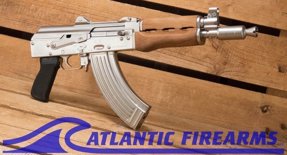 PAP M92 AK Krinkov Pistol Nickel Plated