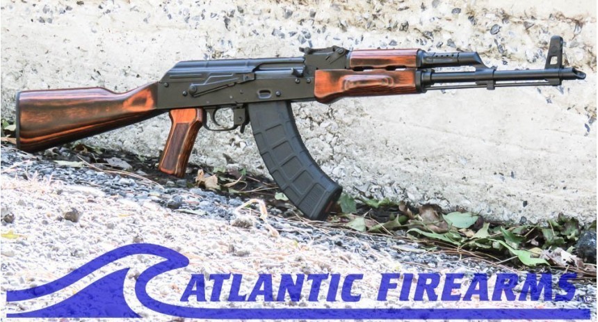 DDI AK47 Rifle Sunburst Wood Stock