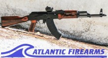 DDI AK47 Rifle Sunburst Wood Stock