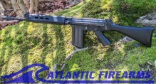 DSA FAL SA58 rifle, 18" Premium bipod-cut barrel