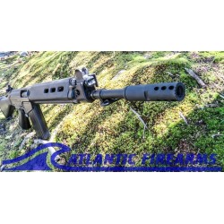 DSA FAL SA58 rifle, 18" Premium bipod-cut barrel