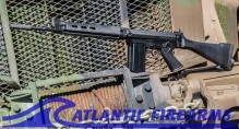 DSA FAL SA58 rifle, 18" Premium bipod-cut barrel