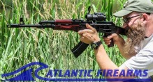 Russian Vepr AK Rifle Russian Red