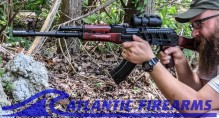 Russian Vepr AK Rifle Russian Red