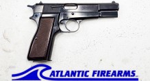 Browning Hi Power 9mm  Pistol w/ Wood Grips