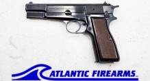 Browning Hi Power 9mm  Pistol w/ Wood Grips