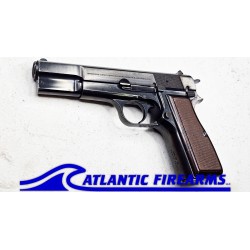 Browning Hi Power 9mm  Pistol w/ Wood Grips