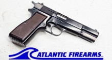 Browning Hi Power 9mm  Pistol w/ Wood Grips