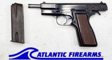 Browning Hi Power 9mm  Pistol w/ Wood Grips