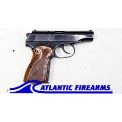 Bulgarian Makarov 9x18 Pistol w/ Checkered Wood Grip