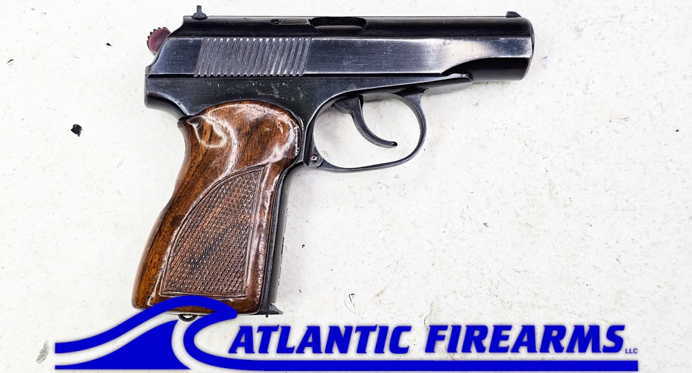 Bulgarian Makarov 9x18 Pistol w/ Checkered Wood Grip