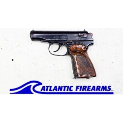 Bulgarian Makarov 9x18 Pistol w/ Checkered Wood Grip