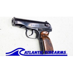 Bulgarian Makarov 9x18 Pistol w/ Checkered Wood Grip