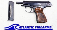 Bulgarian Makarov 9x18 Pistol w/ Checkered Wood Grip