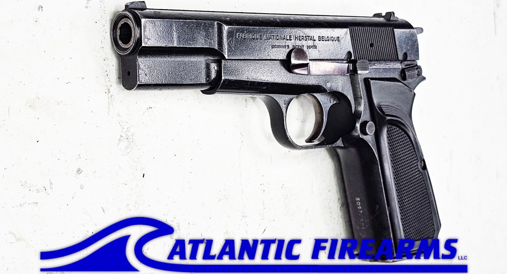 Fabrique Nationale Model HP 35 9mm Black Grip