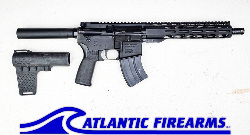 Radical Firearms 7.62x39 AR15 Pistol W/ Free Pistol Brace-Blem