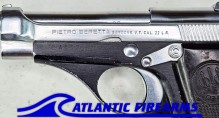 Beretta Model 71 .22LR Chrome Slide- Auction
