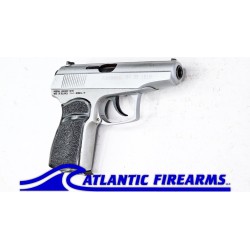 Bulgarian Makarov 9x18 Silver Pistol