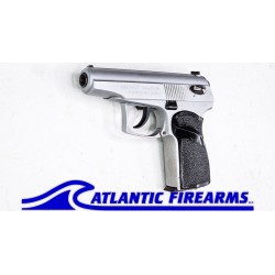 Bulgarian Makarov 9x18 Silver Pistol