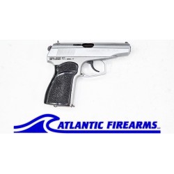 Bulgarian Makarov 9x18 Silver Pistol