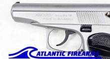 Bulgarian Makarov 9x18 Silver Pistol