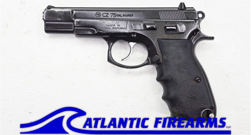 CZ 75 Transitional 9mm Surplus Black Finish AtlanticFirearms cz-75-transitional-9mm-surplus-black-finish-atlanticfirearms
