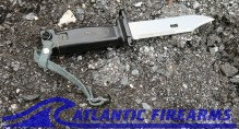East German Military Surplus AK47 Bayonet with Scabbard, Used