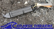 East German Military Surplus AK47 Bayonet with Scabbard, Used