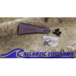 AK-100 Series Side Folding Polymer Stock Assembly-Plum