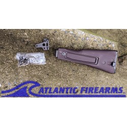 AK-100 Series Side Folding Polymer Stock Assembly-Plum