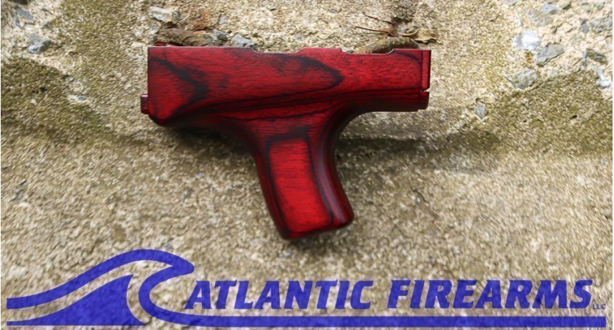 AK47 "Dong" Wood Lower Handguard-Russian Red