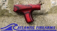 AK47 "Dong" Wood Lower Handguard-Russian Red