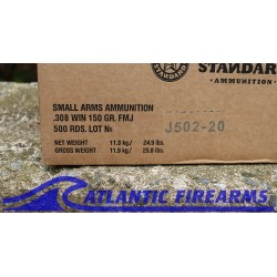 Red Army Standard .308 Win Ammunition 500 Round Case