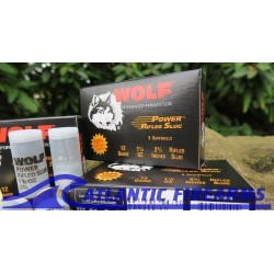 Wolf Rifled Shotgun Slugs, 12 Gauge, 2-3/4", 1 Ounce-100 Round Case