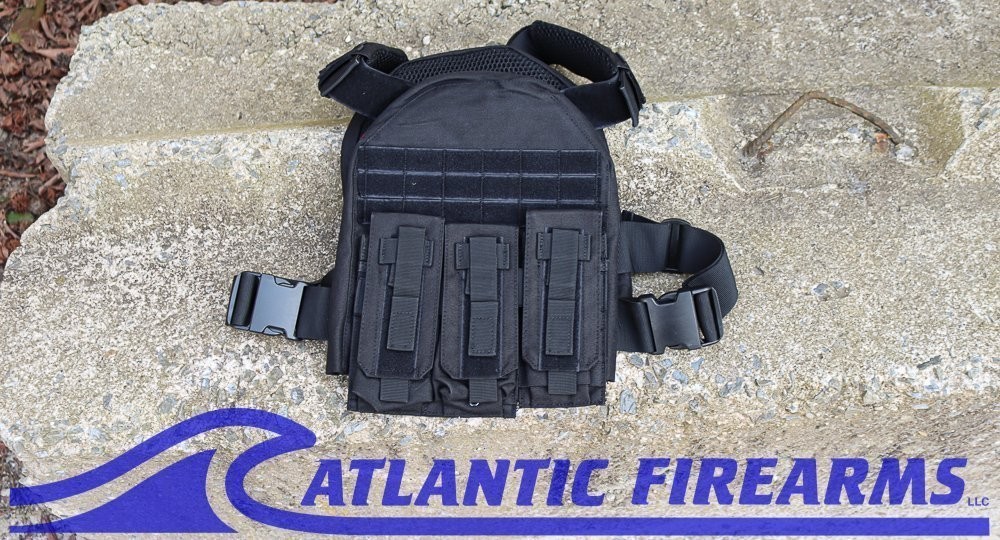 Guard Dog Body Armor Terrier Plate Carrier- Black