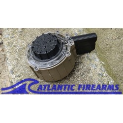 BRM Shotgun Drum Magazine- FDE/Black