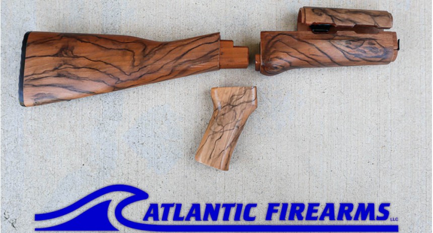 AK47 Stock Set Smoky Walnut