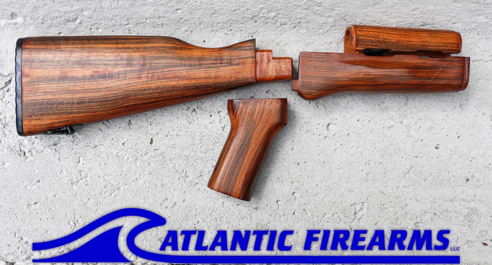 BFT47- VSKA Walnut AK47 Stock Set--BLEM