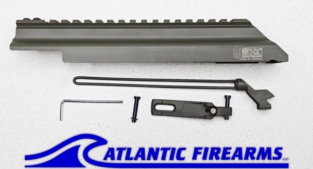 Picatinny Railed Top Cover for AKMs - OD Green - ME
