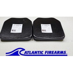 Guard Dog M4+Pro Level IV+ Ceramic Body Armor Plates 10"x12"- Pair