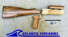 AK47 Stock Set Exotic Black Limba
