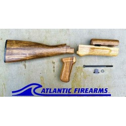 AK47 Stock Set Exotic Black Limba