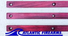 MLOK  Wood Grip Stop 6 Slot- Red