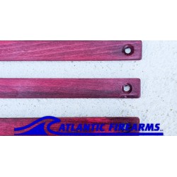 MLOK  Wood Grip Stop 6 Slot- Red