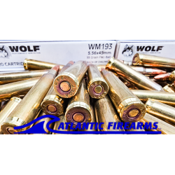 Wolf WM193 5.56x45 55grain FMJ 1000rds
