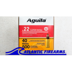 Aguila Prime Super Extra .22 Copper Plated Ammo-1000 Rnds