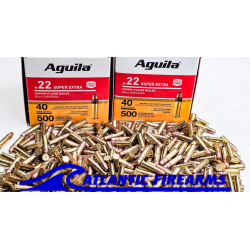 Aguila Prime Super Extra .22 Copper Plated Ammo-1000 Rnds