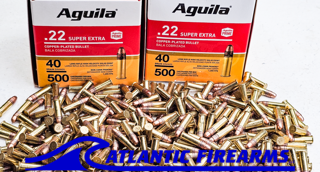 Aguila Prime Super Extra .22 Copper Plated Ammo-1000 Rnds
