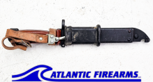 POLISH 6H4 (AKM TYPE II) BAYONET W/ SCABBARD, MATCHING- Good